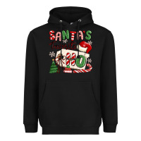 Black santa's favorite ho Heavyweight Hoodie - MaliasSmallBusiness