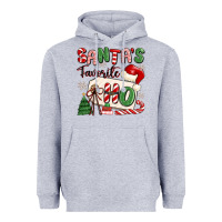 Heather Grey santa's favorite ho Heavyweight Hoodie - MaliasSmallBusiness