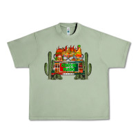 Oil Green cinco de mayo truck Urban Heavy Tee - RacoonDesign