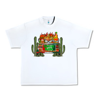 White cinco de mayo truck Urban Heavy Tee - RacoonDesign