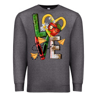 Charcoal Heather teacher love nca Premium Sweatshirt - NancyCooperArtShop