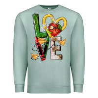 Seafoam teacher love nca Premium Sweatshirt - NancyCooperArtShop