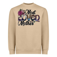 Mushroom most loved mother Heavyweight Sweatshirt - SublimationCraftShop