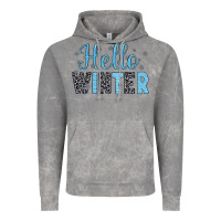 Cloud Rock hello winter Vintage Hoodie - JahusDesignShop