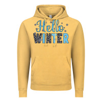 Vintage Mustard hello winter Vintage Hoodie - JahusDesignShop