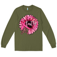 Army Green sunflower faith Long Sleeve Tee - JahusDesignShop