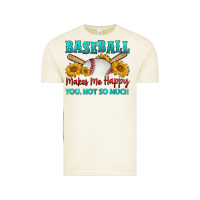 Vintage Arctic baseball makes me happy you, not so much Vintage Tee - HRA Design Shop