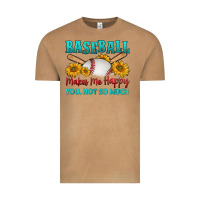 Vintage Camel baseball makes me happy you, not so much Vintage Tee - HRA Design Shop