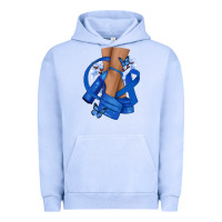 Pigment Grape Ice Colon Cancer diva blue ribbon Urban Hoodie - NancyCooperArtShop