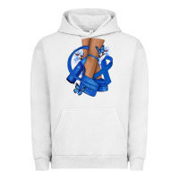 Pigment Lunar Rock Colon Cancer diva blue ribbon Urban Hoodie - NancyCooperArtShop