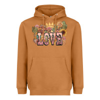 Meerkat love horse western floral Heavyweight Hoodie - NancyCooperArtShop