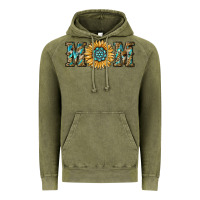 Vintage Olive sunflower mom Vintage Hoodie - RanaPortraitStore