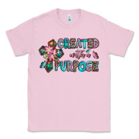 Bubblegum Pink created with a purpose Classic Tee - AdoDesignShop