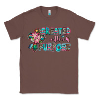 Chestnut created with a purpose Classic Tee - AdoDesignShop