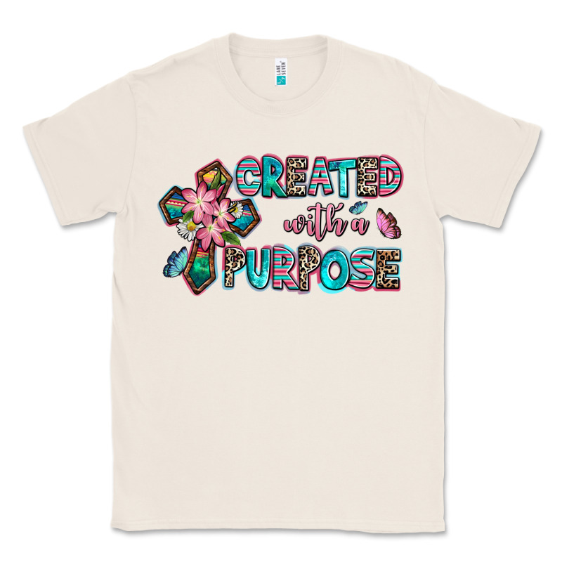 Created With A Purpose Classic Tee by AdoDesignShop | Teevron