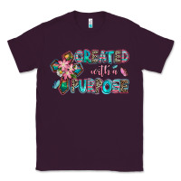 Plum created with a purpose Classic Tee - AdoDesignShop