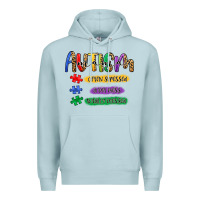 Blue Mist autism mama Premium Hoodie - Artiststas