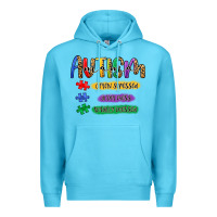 Ocean Blue autism mama Premium Hoodie - Artiststas
