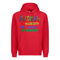 Red autism mama Premium Hoodie - Artiststas