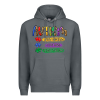 Rock autism mama Premium Hoodie - Artiststas