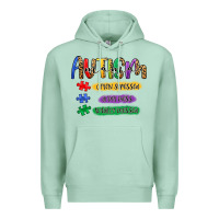Seafoam autism mama Premium Hoodie - Artiststas