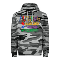 Slate Camo autism mama Premium Hoodie - Artiststas