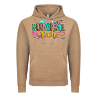 Vintage Coffee surgical tech Vintage Hoodie - Zillion Design Studio