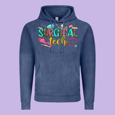 Surgical Tech Vintage Hoodie Designed By Zillion Design Studio
