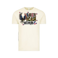 Vintage Arctic american woman Vintage Tee - CowhideDigitalArt
