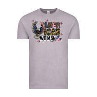 Vintage Zinc american woman Vintage Tee - CowhideDigitalArt