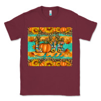 Burgundy love fall Classic Tee - Artiststas