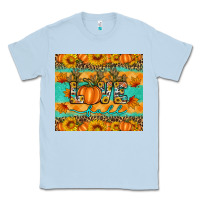 Dusty Blue love fall Classic Tee - Artiststas