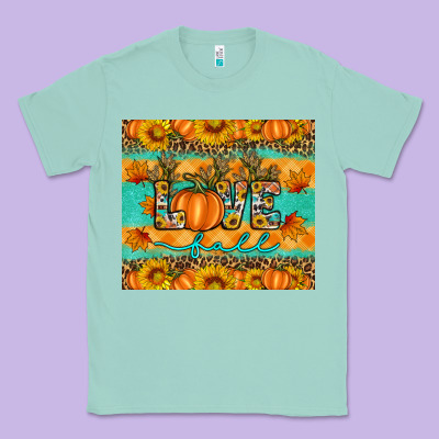 Love Fall Classic Tee Designed By Artiststas