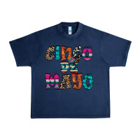 Navy cinco de mayo Urban Heavy Tee - RacoonDesign