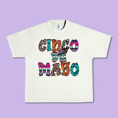 Cinco De Mayo Urban Heavy Tee Designed By Racoondesign