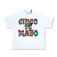 White cinco de mayo Urban Heavy Tee - RacoonDesign