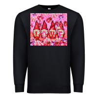 Black love gnomies with gift boxes Premium Sweatshirt - NancyCooperArtShop