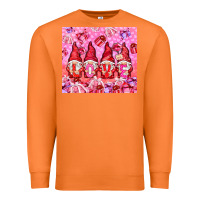 Carrot love gnomies with gift boxes Premium Sweatshirt - NancyCooperArtShop