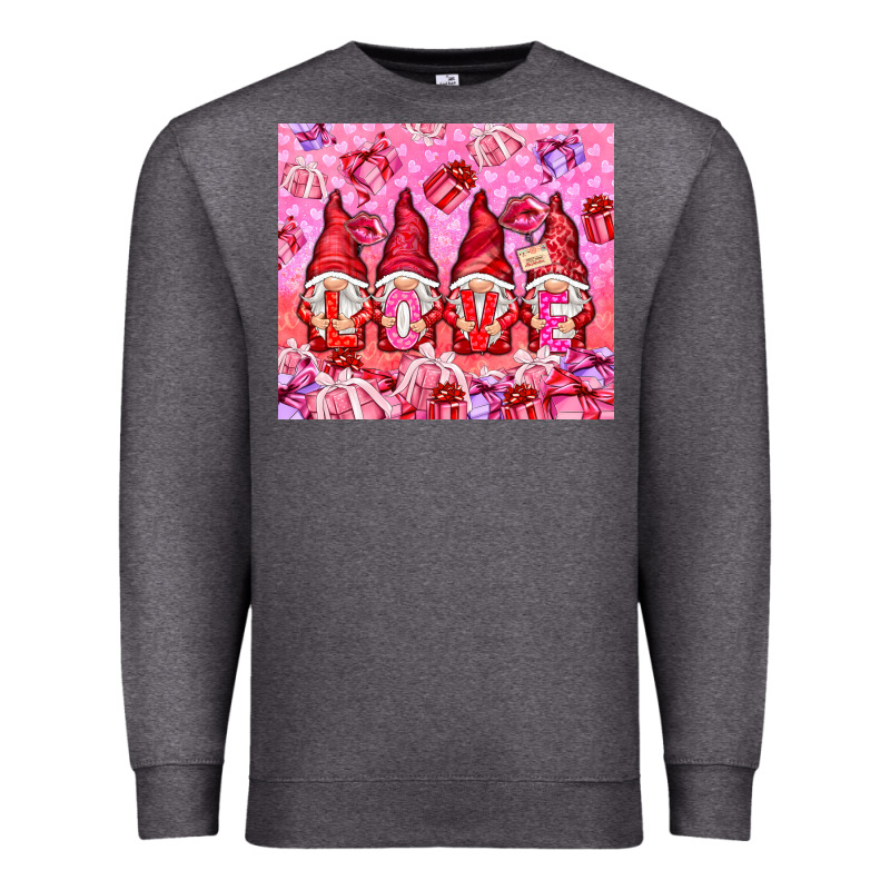 Love Gnomies With Gift Boxes Premium Sweatshirt by NancyCooperArtShop | Teevron