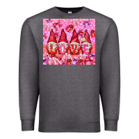 Charcoal Heather love gnomies with gift boxes Premium Sweatshirt - NancyCooperArtShop