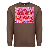 Chestnut love gnomies with gift boxes Premium Sweatshirt - NancyCooperArtShop