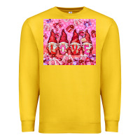 Lemon love gnomies with gift boxes Premium Sweatshirt - NancyCooperArtShop