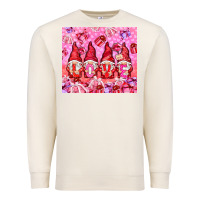 Sandshell love gnomies with gift boxes Premium Sweatshirt - NancyCooperArtShop