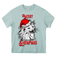 Arona Merry Christmas Cat Heavy Core Tee - SublimationCraftShop