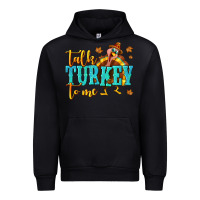 Black Talk Turkey To Me Urban Hoodie - texasbilliewilder
