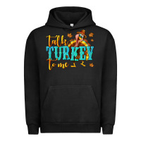 Pigment Black Talk Turkey To Me Urban Hoodie - texasbilliewilder