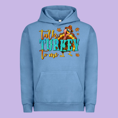 Talk Turkey To Me Urban Hoodie Designed By Texasbilliewilder