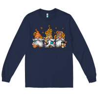 Navy coffee gnomes Long Sleeve Tee - Jasminsmagicworld