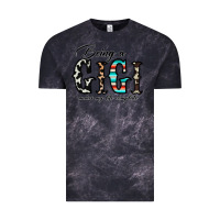 Cloud Black being a gigi makes my life complate Vintage Tee - CowhideDigitalArt