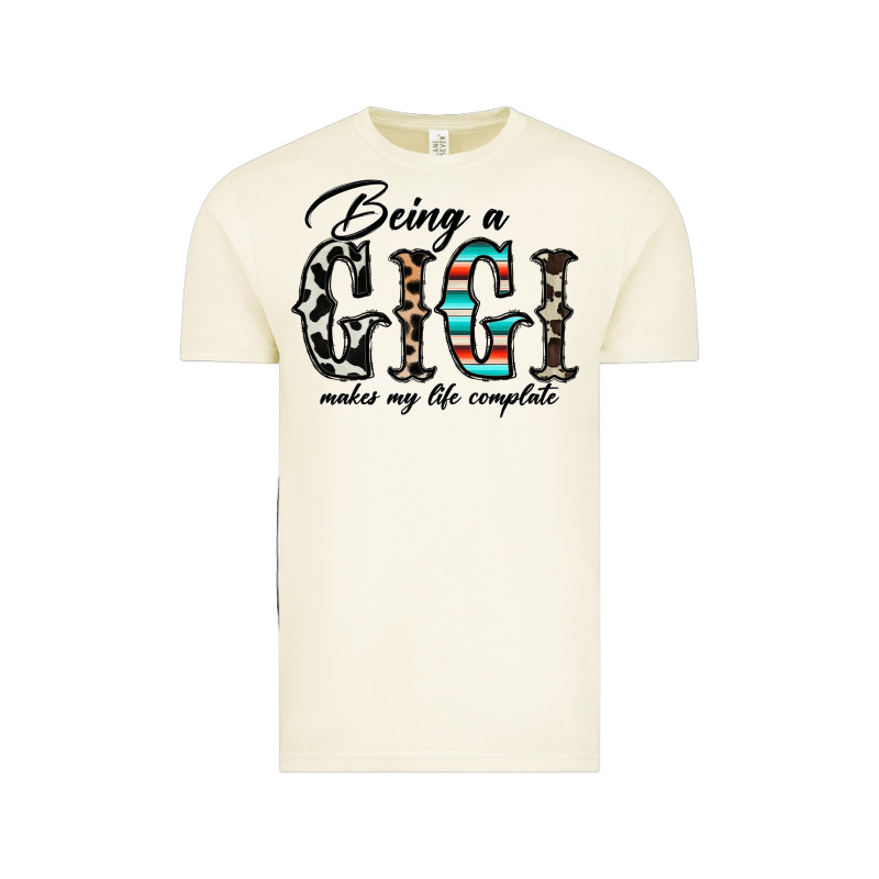 Being A Gigi Makes My Life Complate Vintage Tee by CowhideDigitalArt | Teevron